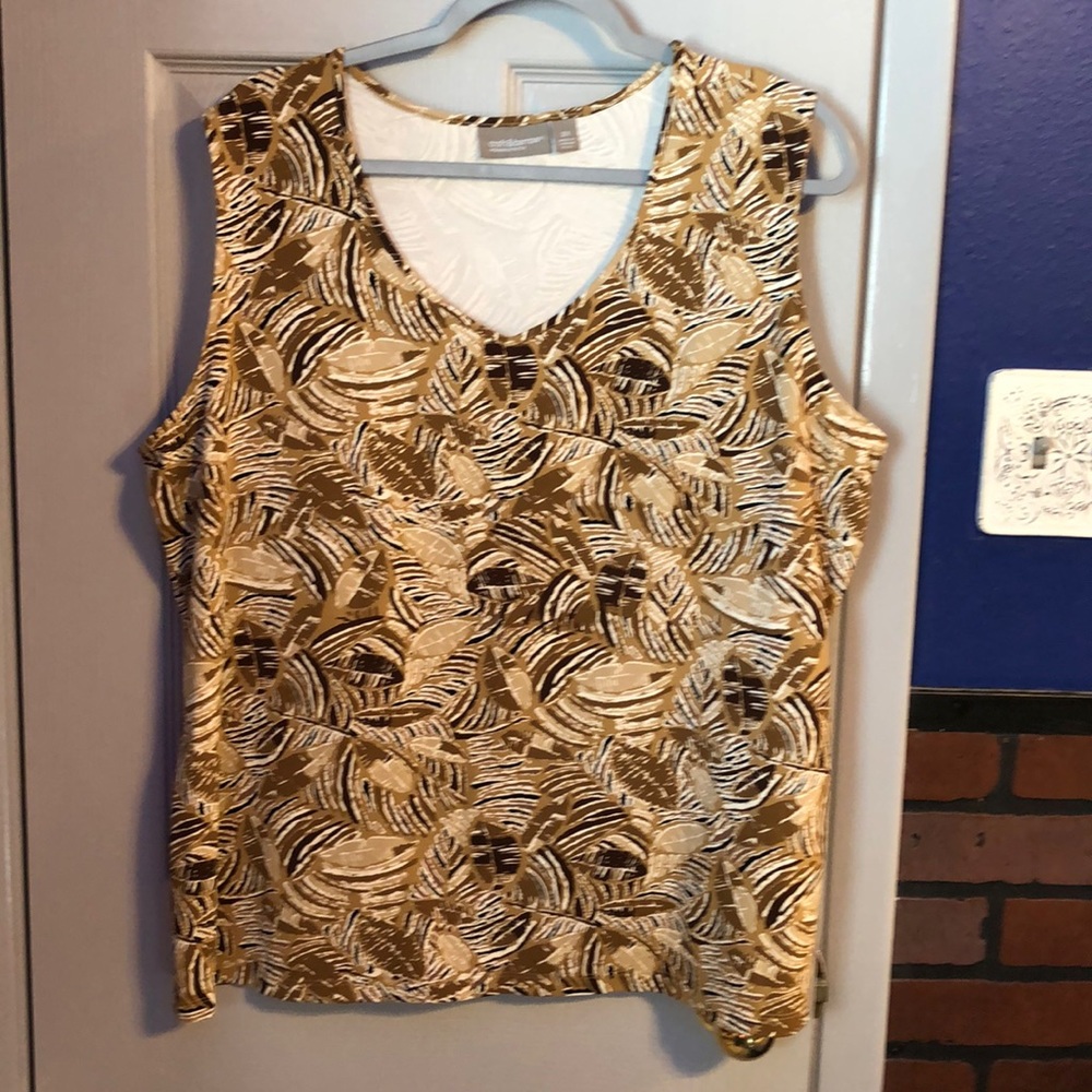 Croft and Barrow tank top 2x